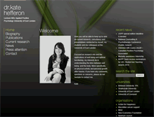Tablet Screenshot of katehefferon.com
